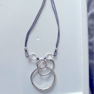 NWT silver necklace.  Received as gift.
